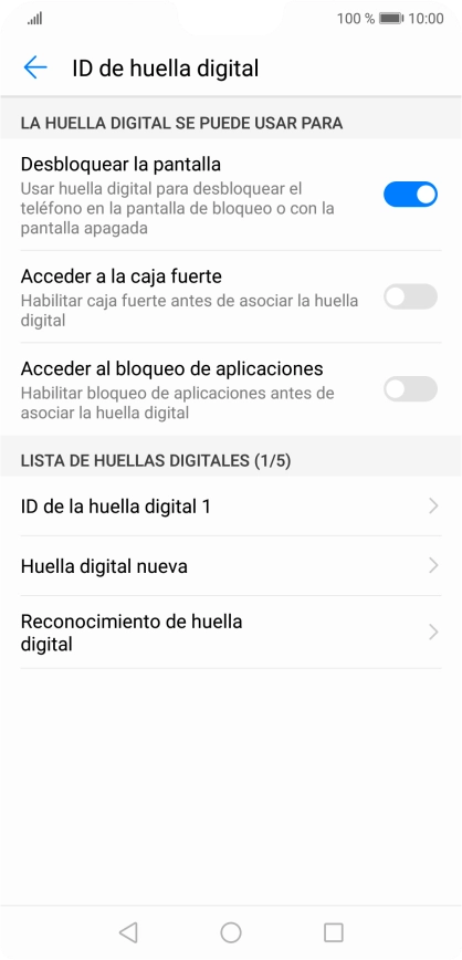 Pulsa dos veces la tecla de retroceso.