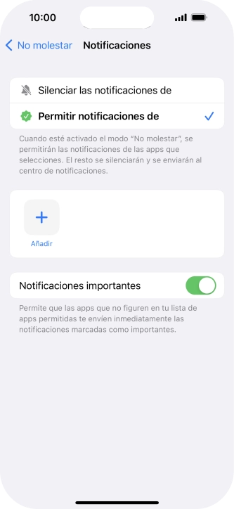Pulsa el indicador junto a 