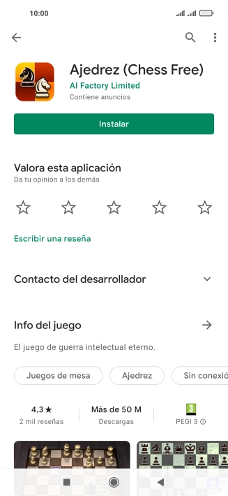 Pulsa la tecla de inicio para terminar y regresar a la pantalla de inicio.
