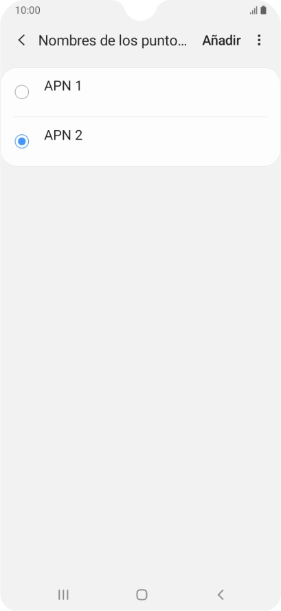 Pulsa la tecla de inicio para terminar y regresar a la pantalla de inicio.