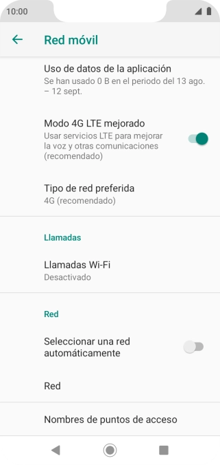 Pulsa el indicador junto a 