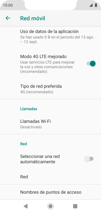 Pulsa el indicador junto a 
