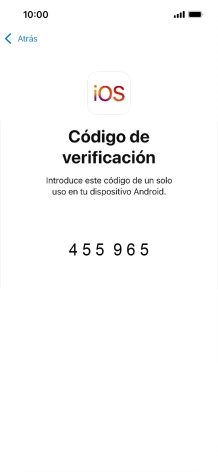 Seguir las indicaciones de la pantalla y de la app 