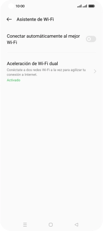 Pulsa el indicador junto a 