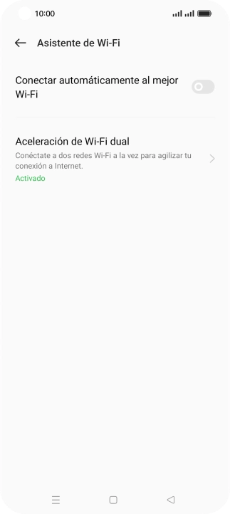 Pulsa el indicador junto a 