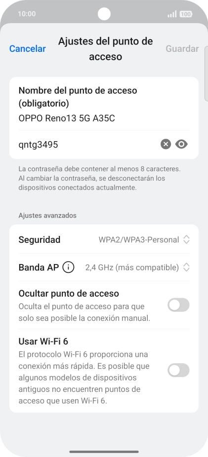 Pulsa en el campo bajo 