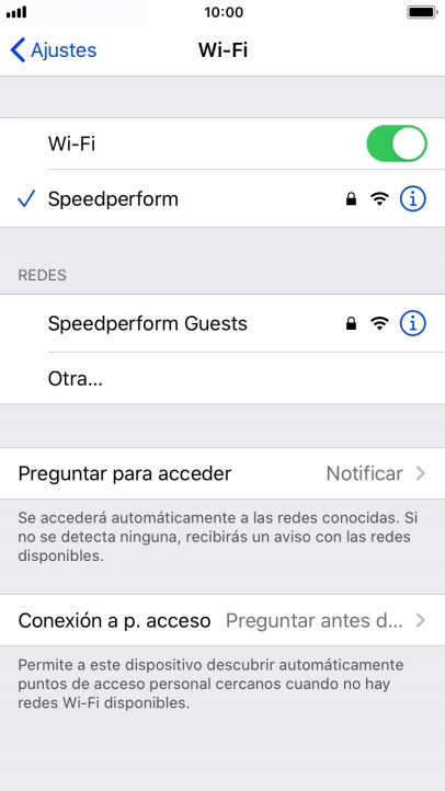 Pulsa la tecla de inicio para terminar y regresar a la pantalla de inicio.