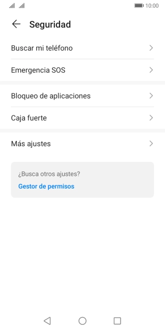 Pulsa Más ajustes.