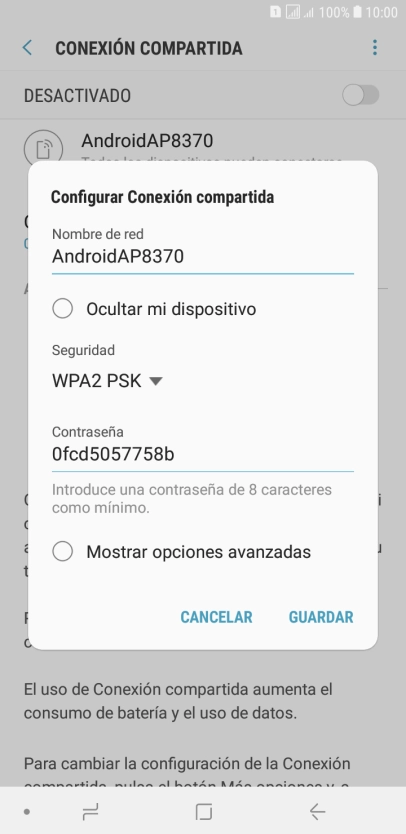 Pulsa en el campo bajo 