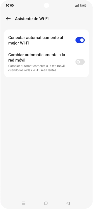 Pulsa el indicador junto a 