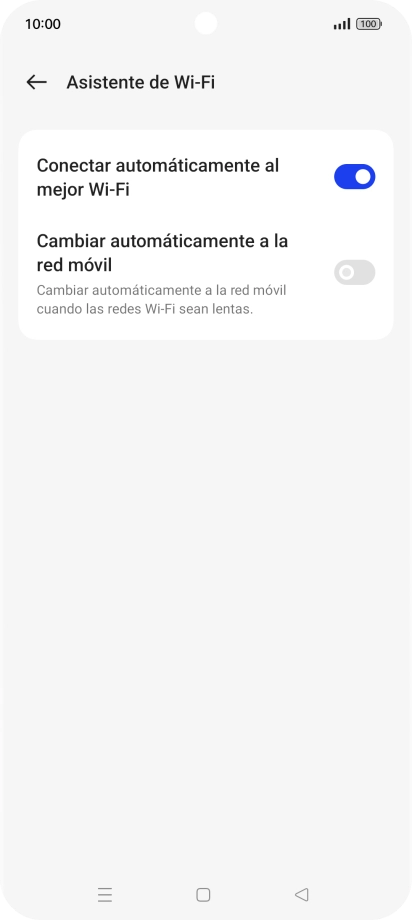 Pulsa el indicador junto a 