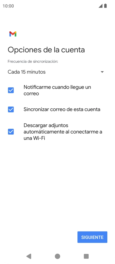 Pulsa la lista desplegable bajo 