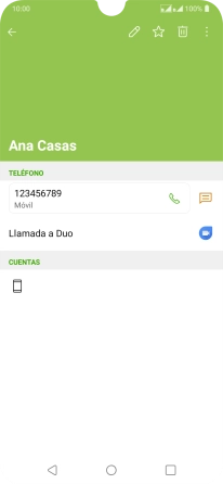 Pulsa la tecla de inicio para terminar y regresar a la pantalla de inicio.