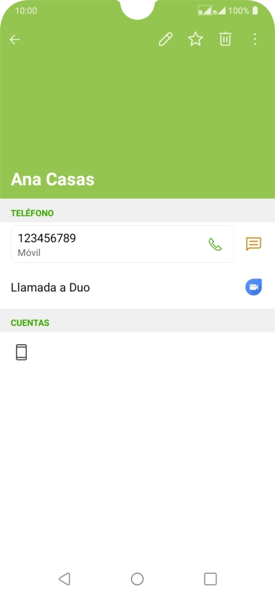 Pulsa la tecla de inicio para terminar y regresar a la pantalla de inicio.