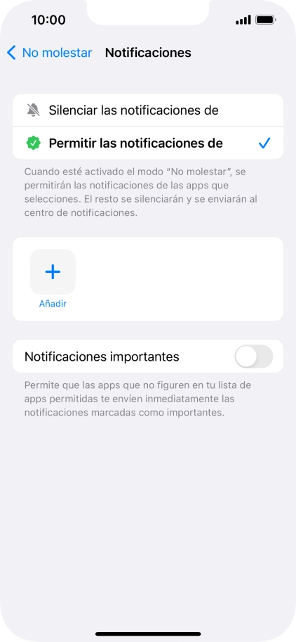 Pulsa el indicador junto a 