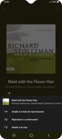 Pulsa Añadir a la lista de reproducción.