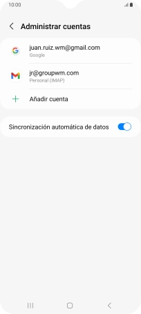Pulsa el indicador junto a 