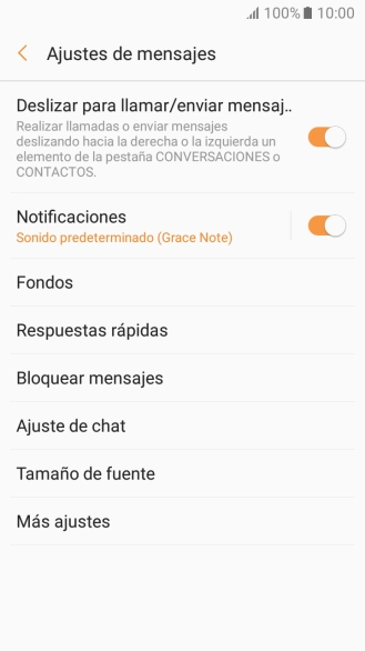 Pulsa Más ajustes.