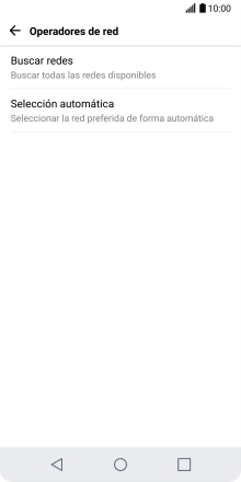 Pulsa Selección automática.