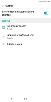 Pulsa la tecla de inicio para terminar y regresar a la pantalla de inicio.