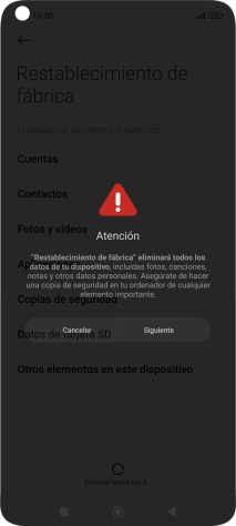 Pulsa Siguiente.