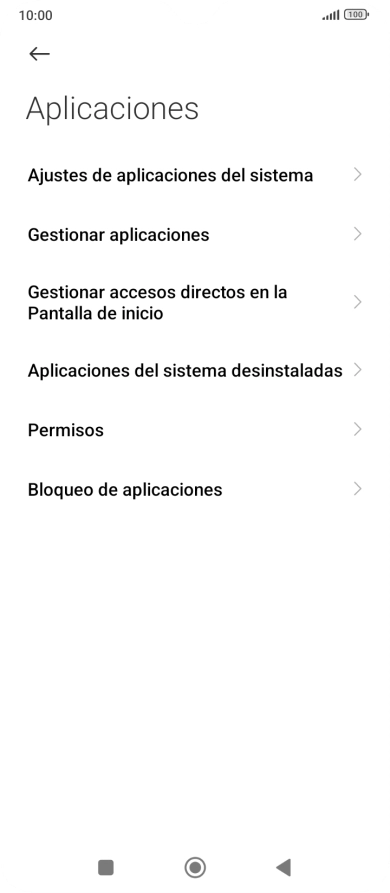Pulsa Gestionar aplicaciones.
