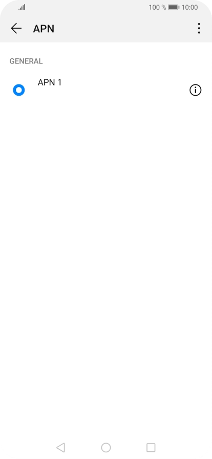 Pulsa el icono de menú.