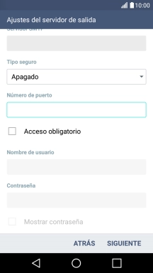Pulsa SIGUIENTE.