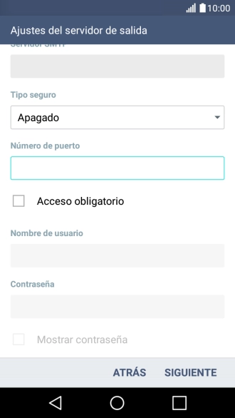 Pulsa SIGUIENTE.
