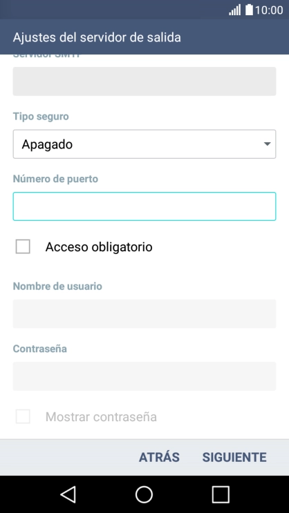 Pulsa SIGUIENTE.