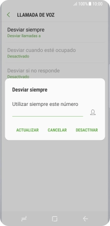 Pulsa DESACTIVAR.