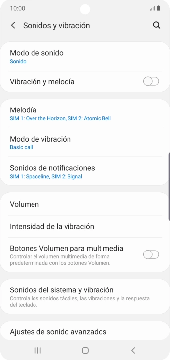 Pulsa Melodía.