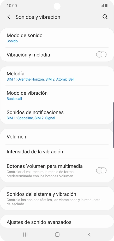 Pulsa Melodía.