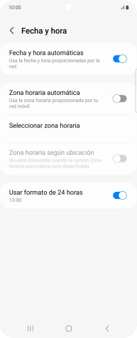 Pulsa el indicador junto a 