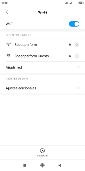 Pulsa Ajustes adicionales.