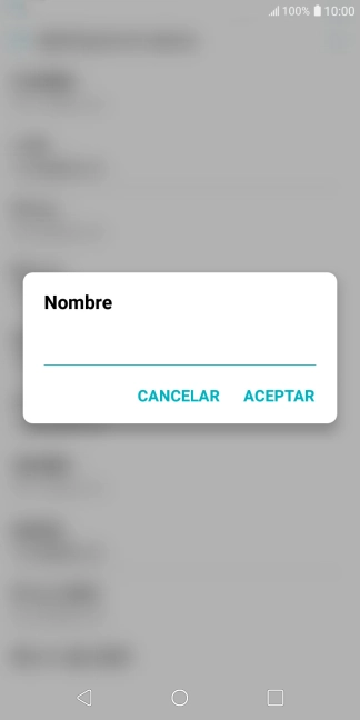 Introduce Vodafone Internet y pulsa ACEPTAR.