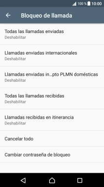 Pulsa el tipo de restricción deseado.