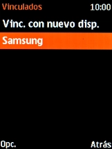 Pulsa colgar para terminar y regresar a la pantalla de inicio.
