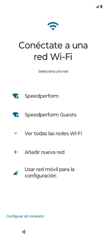 Pulsa la red wifi deseada.