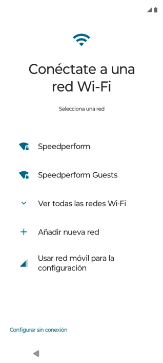 Pulsa la red wifi deseada.