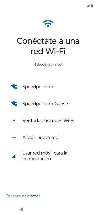 Pulsa la red wifi deseada.