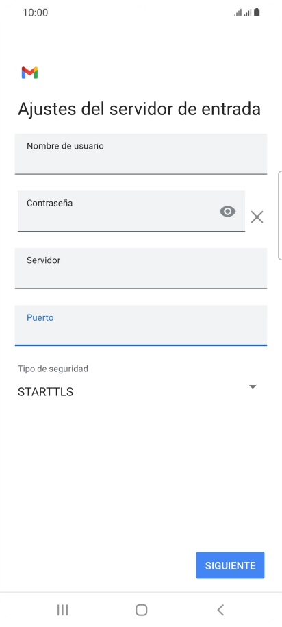 Pulsa la lista desplegable bajo 