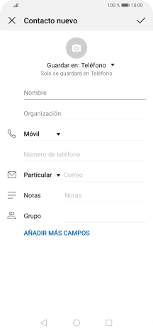 Pulsa la lista desplegable de la guía.