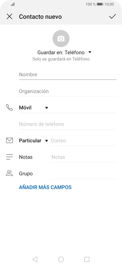 Pulsa la lista desplegable de la guía.