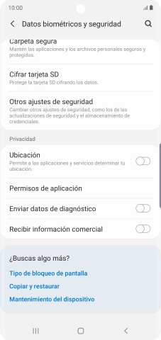 Pulsa Ubicación.