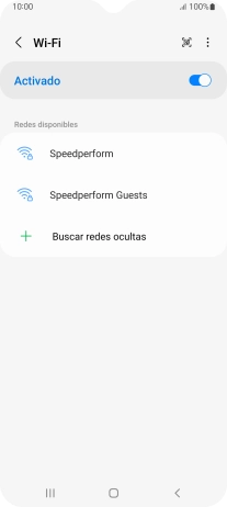 Pulsa el icono de menú.