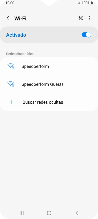 Pulsa el icono de menú.
