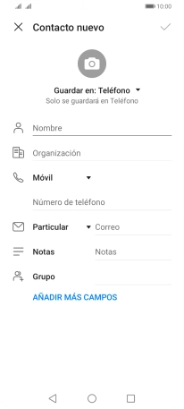Pulsa la lista desplegable de la guía.