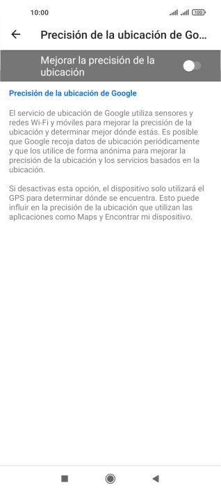 Si pulsas el indicador junto a 