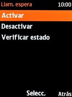 Selecciona Activar para activar la función.